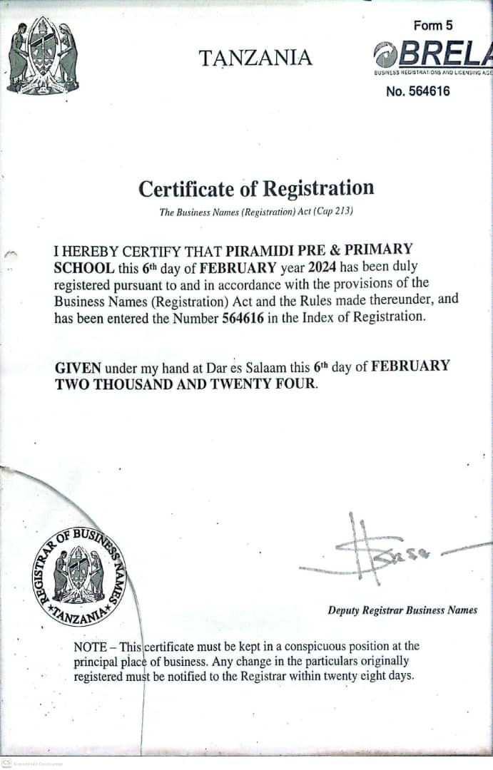 School Certification 2